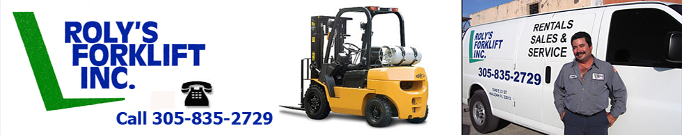 Forklift Rental Service Miami Location